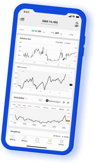 Compass Waardex digital web application on mobile device